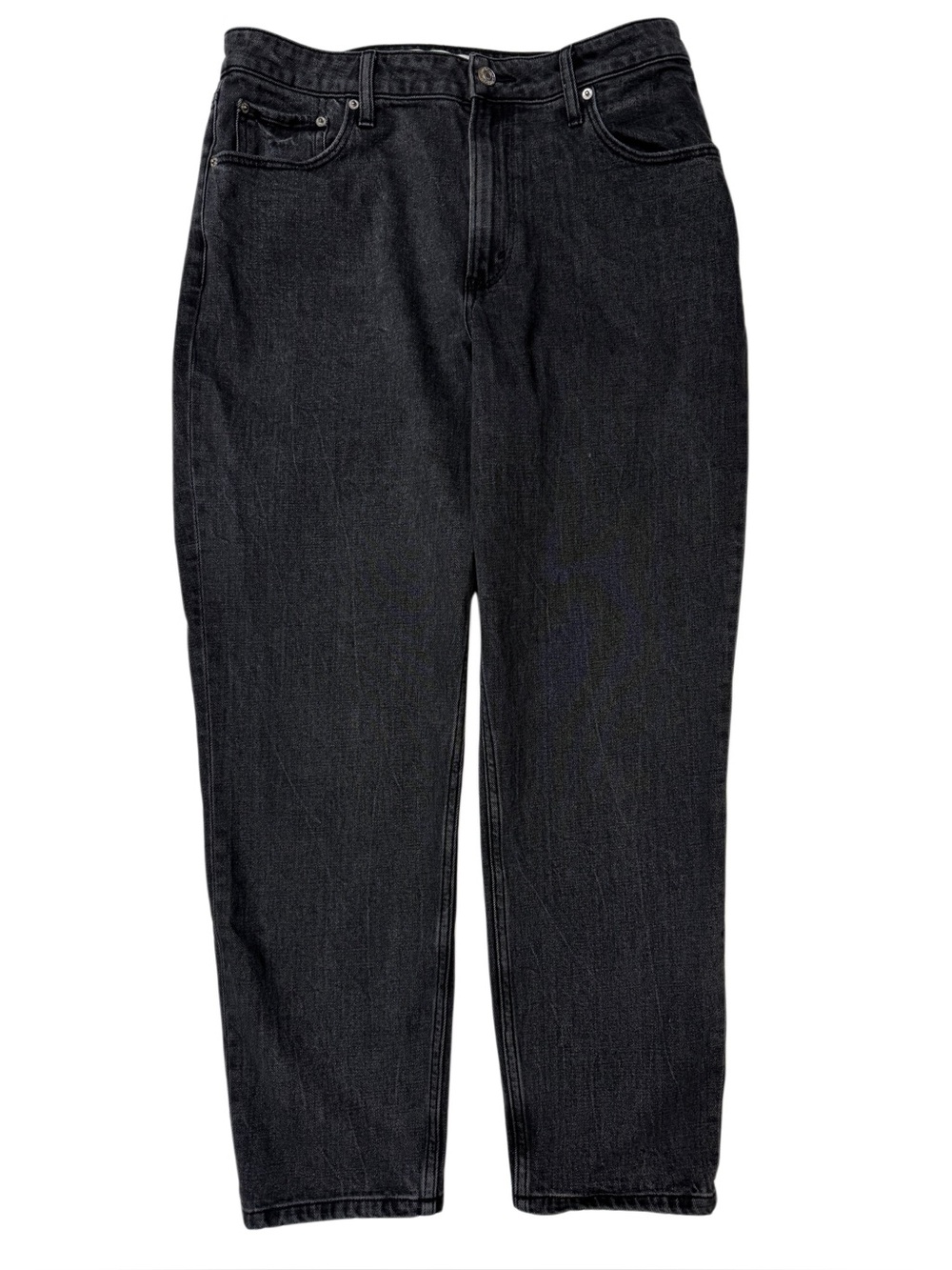 Abercrombie & Fitch Black Straight Leg Jeans